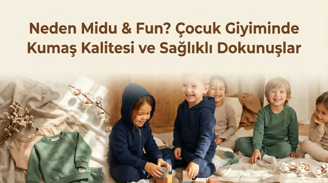 Neden Midu & Fun? Çocuk Giyiminde Kumaş Kalitesi ve Sağlıklı Dokunuşlar