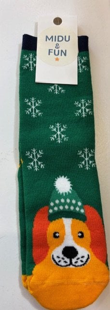 Winter Puppy Unisex Çocuk Çorap