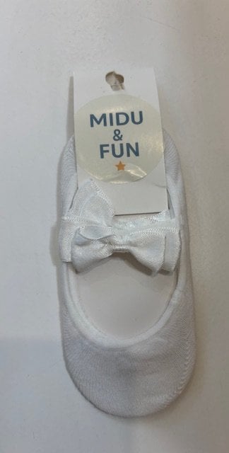 Mini Classic Kız Çocuk Çorap- Beyaz