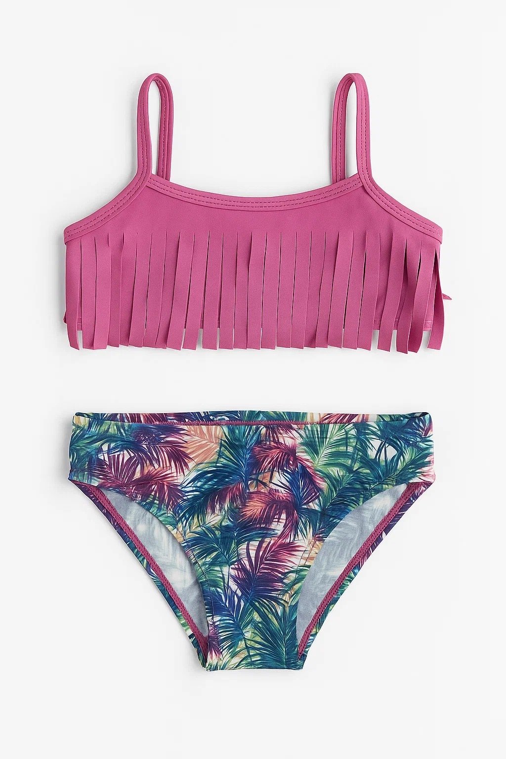 Lambada Kız Çocuk Bikinisi - Pembe