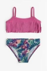 Lambada Kız Çocuk Bikinisi - Pembe