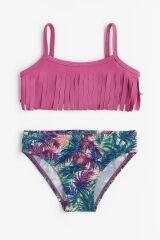 Lambada Kız Çocuk Bikinisi - Pembe