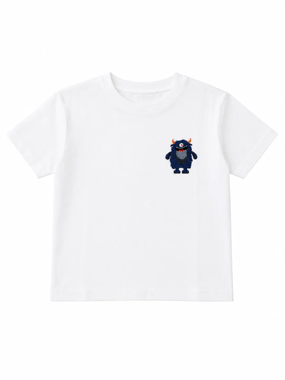 Cool Monster Erkek Çocuk Tişört - Beyaz