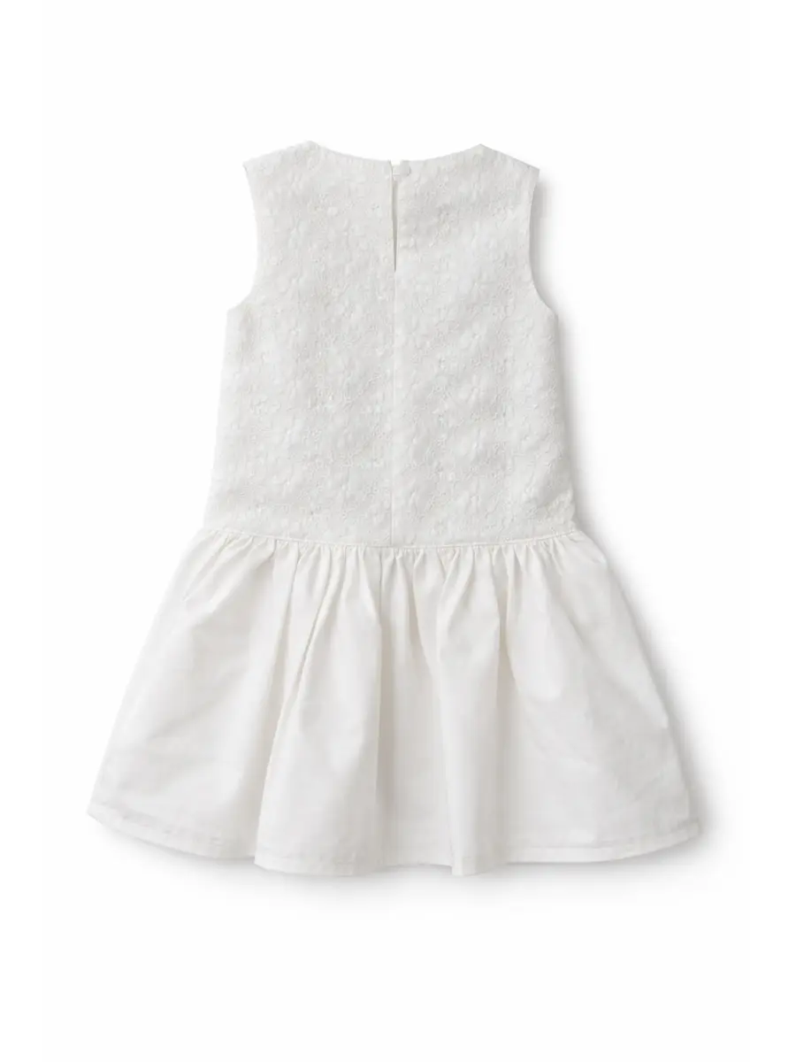 Little Pearl  Çocuk Elbise - Beyaz