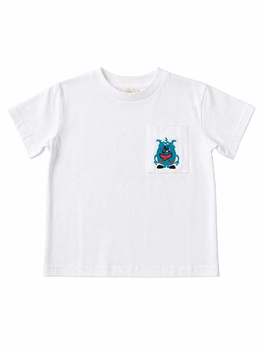 Monster Buddy Erkek Çocuk Tişört - Beyaz