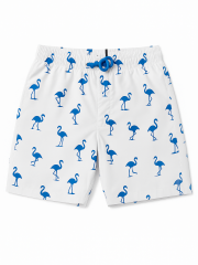Flamingo Erkek Çocuk Mayo -Beyaz