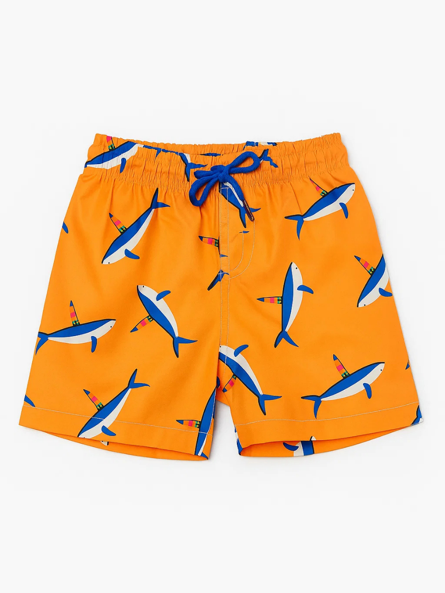 Sunburst Erkek Çocuk Mayo- Turuncu