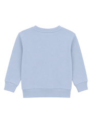 Floral Puppy Kız Çocuk Sweatshirt - Mavi