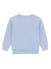 Parisian Puppy Unisex Çocuk Sweatshirt - Mavi