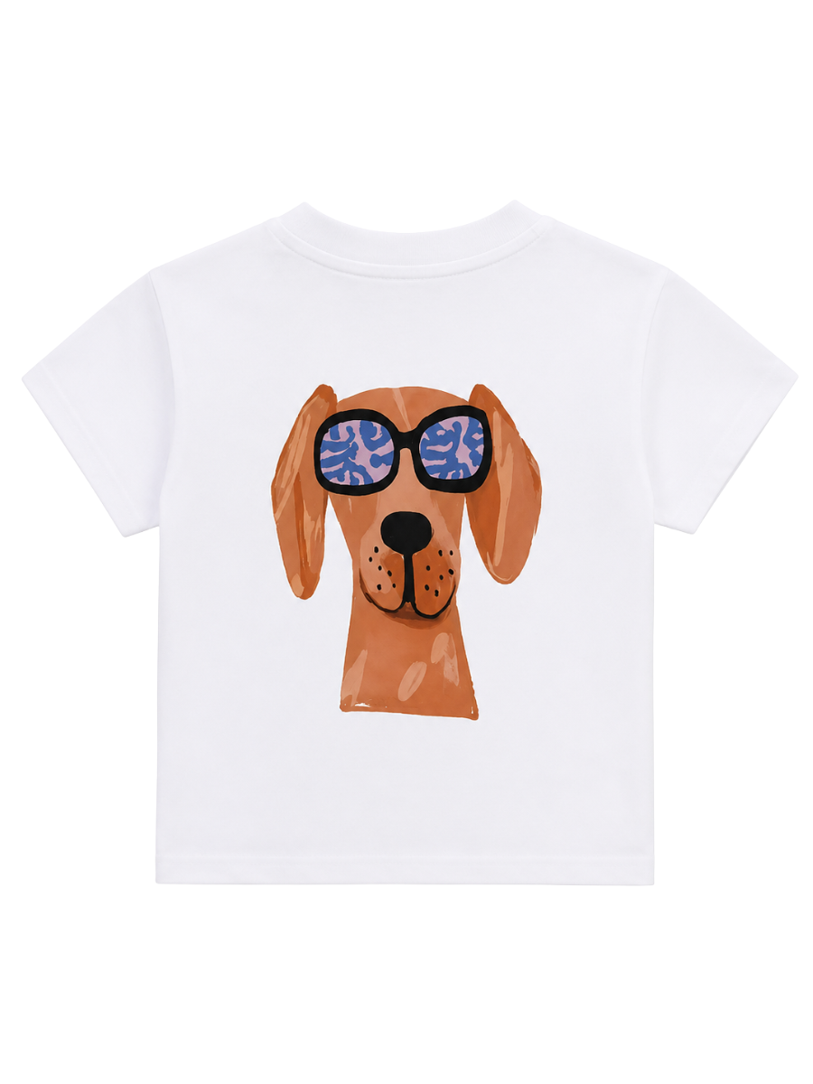 Puppy Love Unisex T-shirt - Beyaz