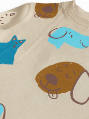 Puppy Erkek Çocuk Tişört - Bej