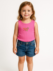 Berry Kız Çocuk Tişört - Pembe