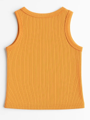 Tangerine Kız Çocuk Tişört - Turuncu