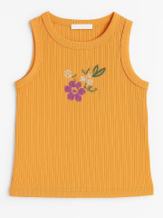 Tangerine Kız Çocuk Tişört - Turuncu