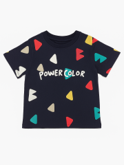 Power Erkek Çocuk Tişört - Lacivert