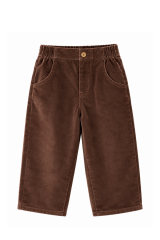 Toffee Kadife Pantolon -Kahverengi