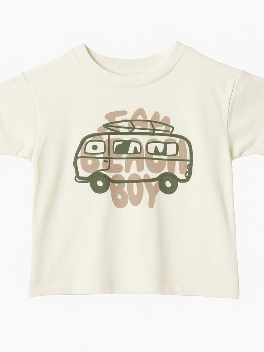 Escape Erkek Çocuk Tişört - Ekru