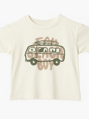 Escape Erkek Çocuk Tişört - Ekru