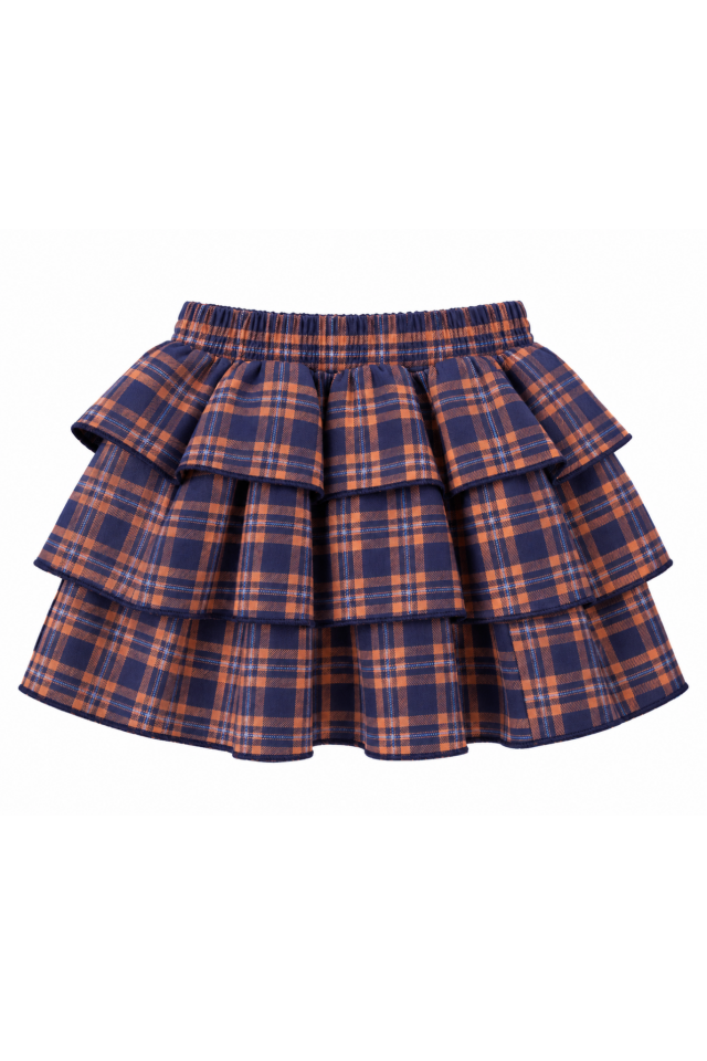 Tartan Ruffle Etek 1,5-2 YAŞ