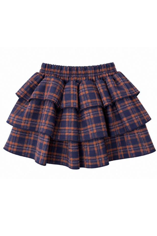 Tartan Ruffle Etek 1,5-2 YAŞ