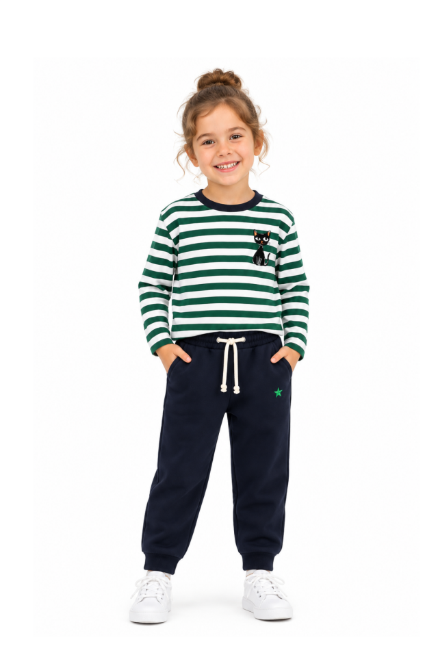 Navy Star Unisex Jogger Pantolon - Lacivert