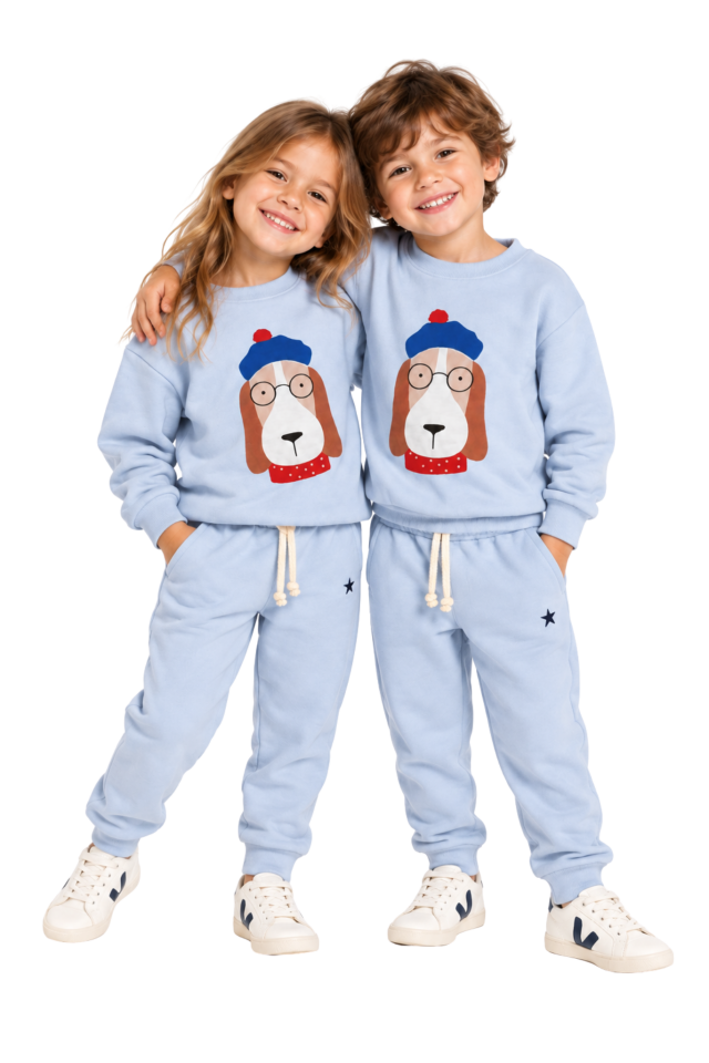 Sky Star Jogger Pantolon - Mavi