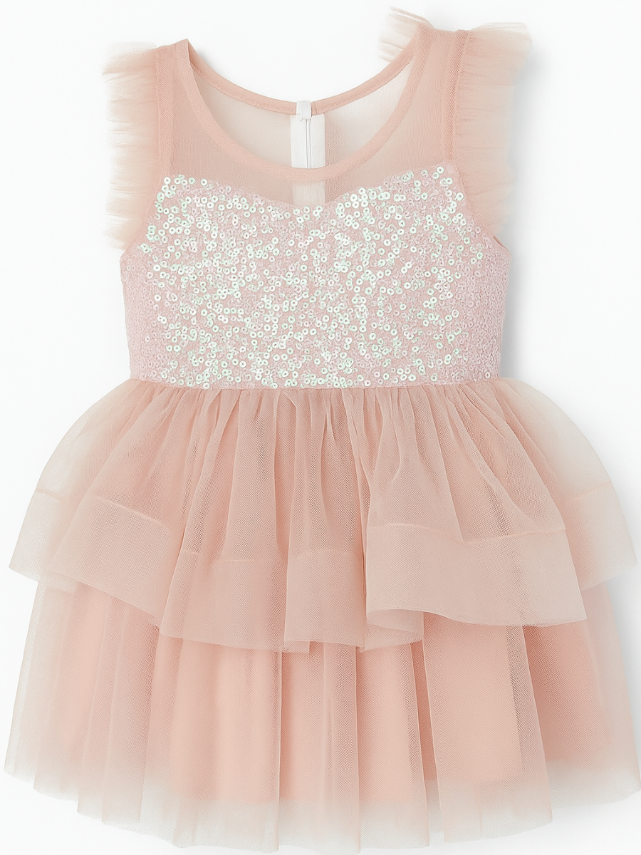 Blush Kız Çocuk Elbise - Pembe