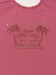 Palm Kız Çocuk Mayosu - Pembe