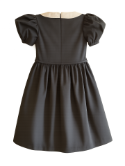 Dotted Kız Çocuk Elbisesi - Lacivert