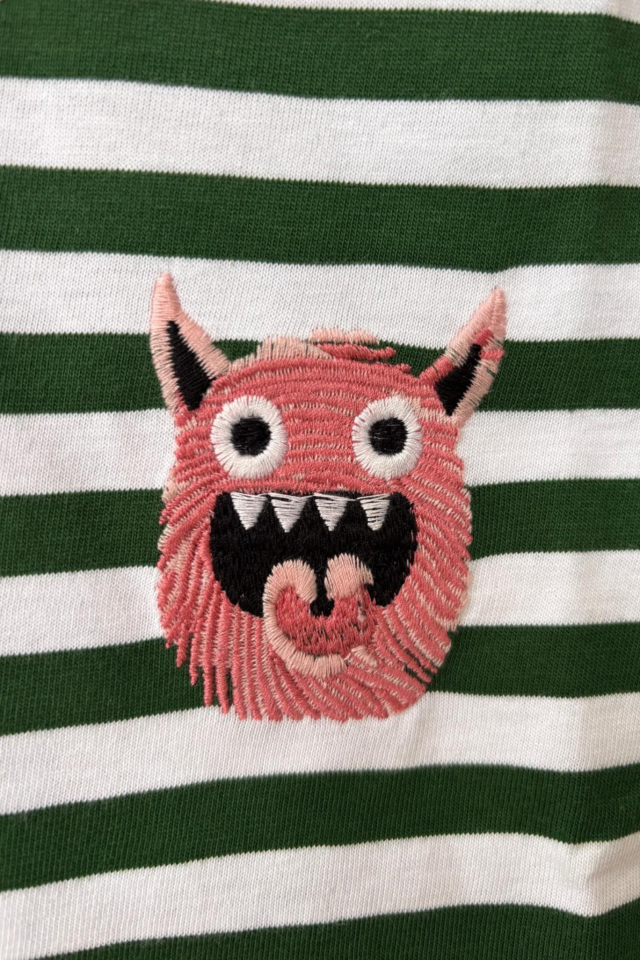 Pinky Monster Kız Çocuk Tişört