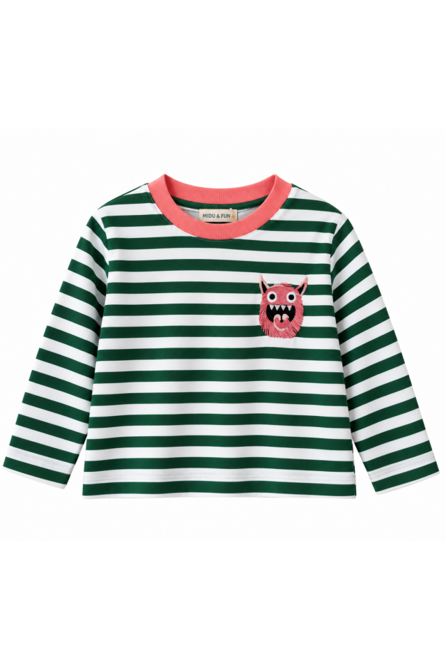 Pinky Monster Kız Çocuk Tişört