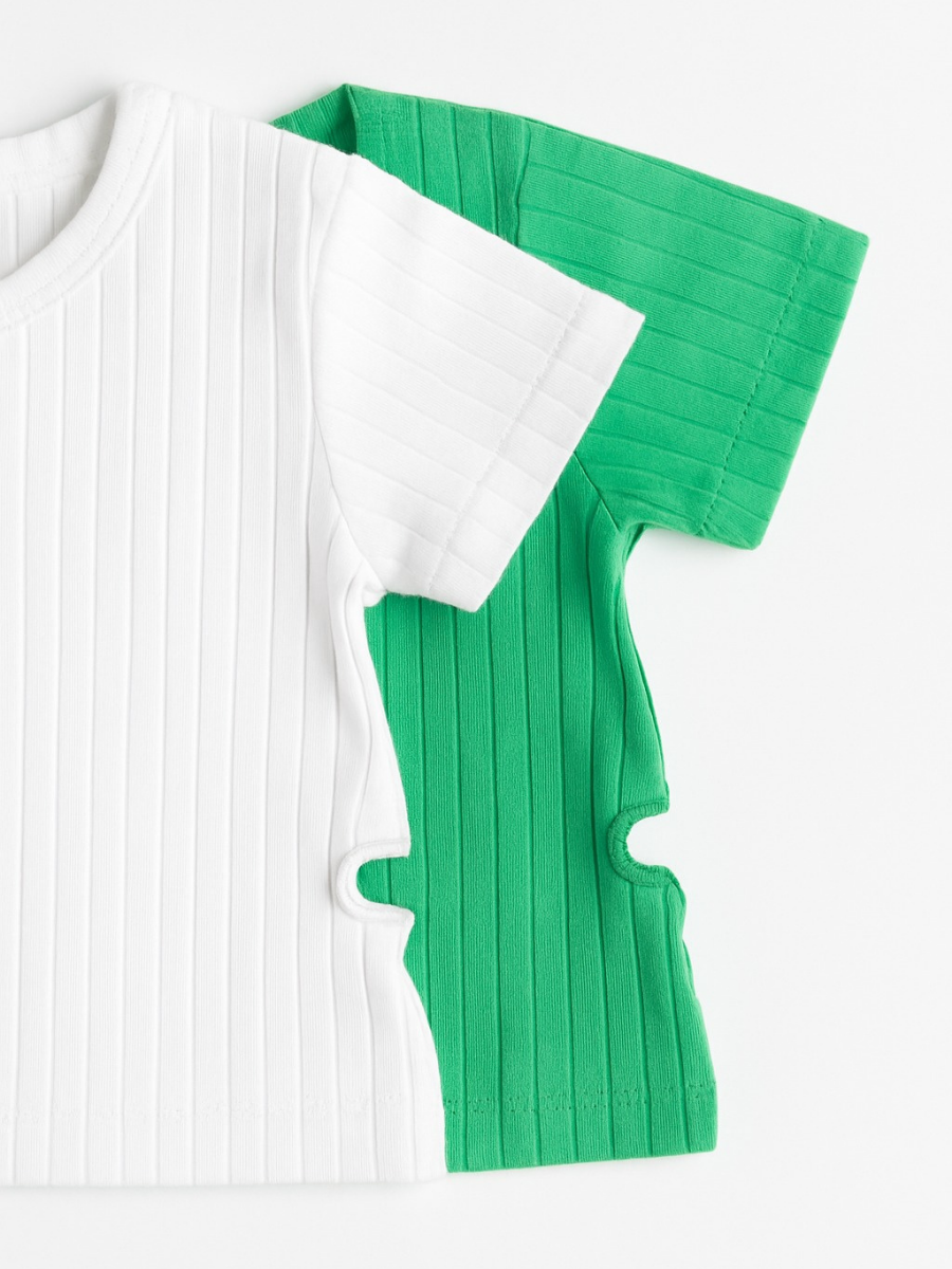 Mint Kız Çocuk Tişört - Yeşil