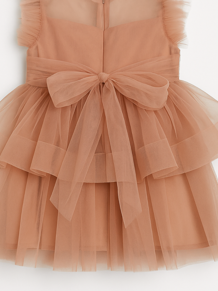 Blush Kız Çocuk Elbise - Pembe 4 Yaş