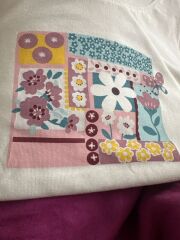 Candy Kız Çocuk Takım- Beyaz/Renkli