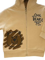 Cool Bear Erkek Çocuk Sweatshirt - Bej