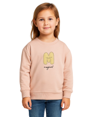 Magical Kız Çocuk Sweatshirt - Pudra