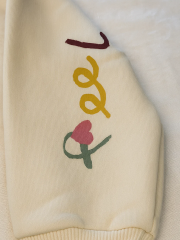 Bloom Kız Çocuk Sweatshirt - Ekru