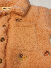 Warm Kız Çocuk Mont - Somon