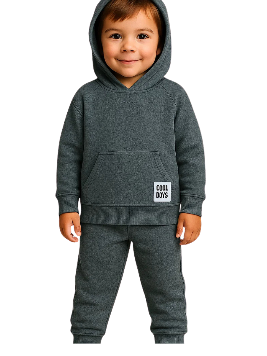 Playtime Erkek Çocuk Eşofman Takım - Antrasit