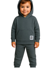Playtime Erkek Çocuk Eşofman Takım - Antrasit