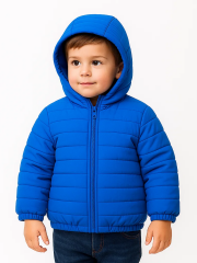 Tiny Trek Erkek Çocuk Puffer Mont - Mavi