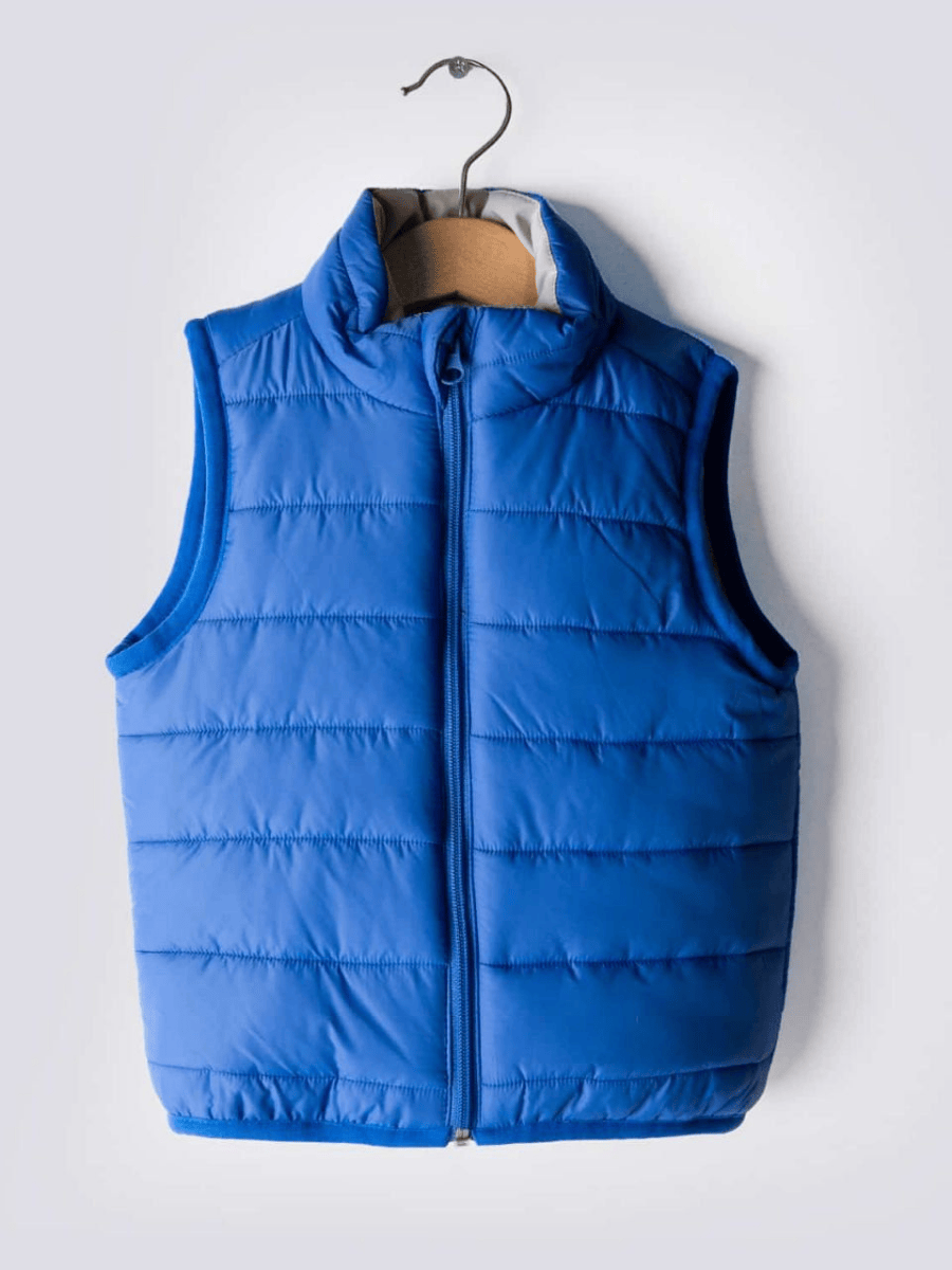 Mini Warmer Erkek Çocuk Yelek - Mavi