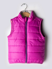 Mini Warmer Kız Çocuk Yelek - Mor