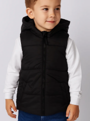 Shadow Unisex Çocuk Yelek - Siyah