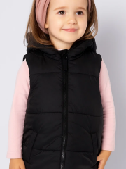 Shadow Unisex Çocuk Yelek - Siyah