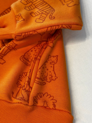 Safari Erkek Çocuk Sweatshirt - Turuncu