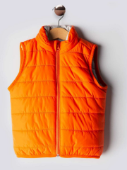 Mini Warmer Unisex Çocuk Yelek - Turuncu