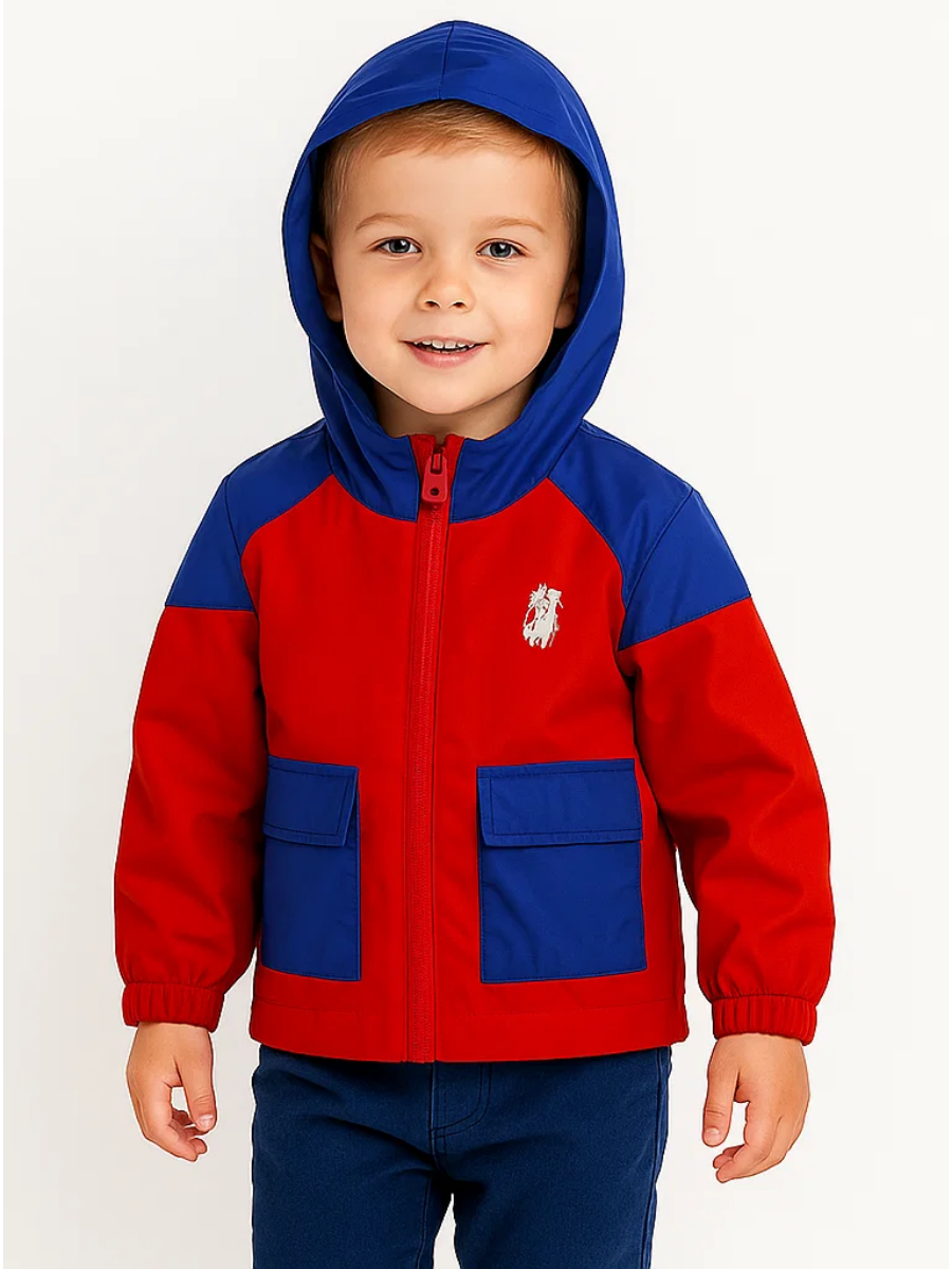 Stormy  Erkek Çocuk Yağmurluk - Kırmızı