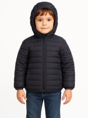 Tiny Trek Erkek Çocuk Puffer Mont - Lacivert