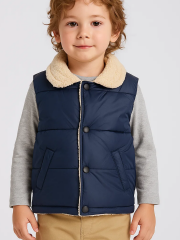 Mini Layers Erkek Çocuk Yelek - Lacivert